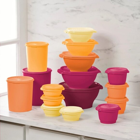 Tupperware Heritage Collection 32-Piece Food Storage Container Set - Picture 2 of 5